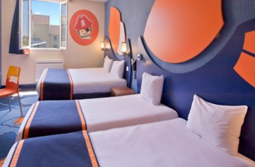 6-persoonskamer hotel Explorers met stapelbed