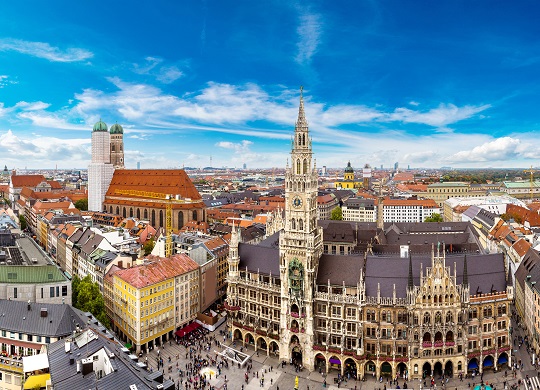 Bezoek het spetterende München