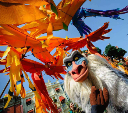 adembenemende shows en parades disneyland parijs the jungle book