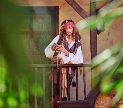 Ga op avontuur met Captain Jack in Disneyland Parijs