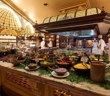 Plaza Gardens heerlijk buffet Restaurant in Disneyland Parijs