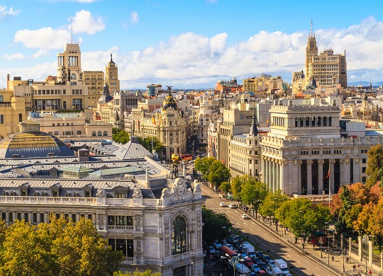 Bezoek de hoofdstad van Spanje Madrid