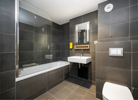 Badkamer aparthotel Staycity